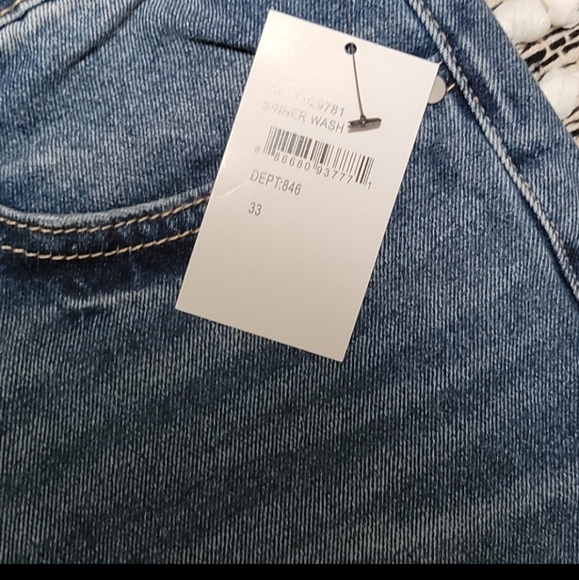 AFRM-High Rise-Distressed-Jeans - Picture 4 of 5